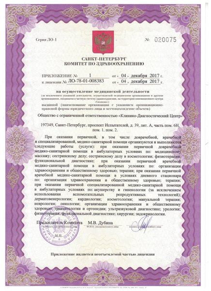 Лицензия НДЦ на пр Испытателей