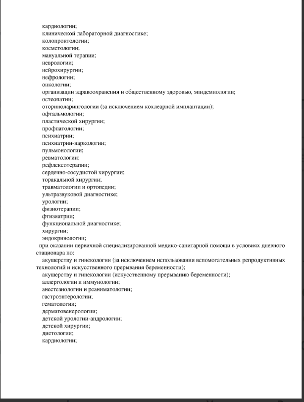 Лицензия СМ-клиника на Дыбенко